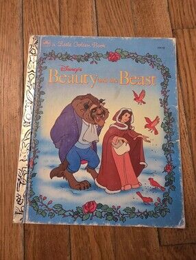 Disney's Beauty and the Beast Little Golden Book 1991 Classic Children's Story